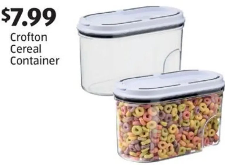 Crofton Cereal Container