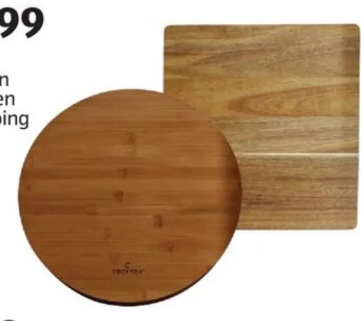 Crofton Wooden Chopping Block