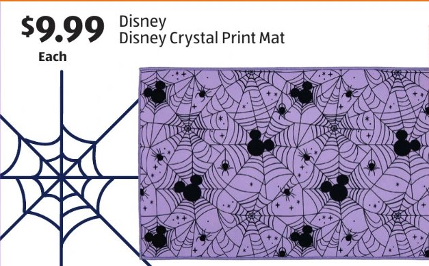 Disney Crystal Print Mat