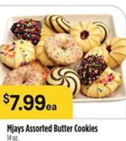 Mjays Assorted Butter Cookies