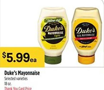 Duke's Mayonnaise