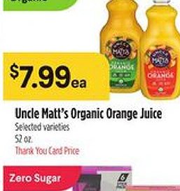 Uncle Matt's Organic Orange Juice
