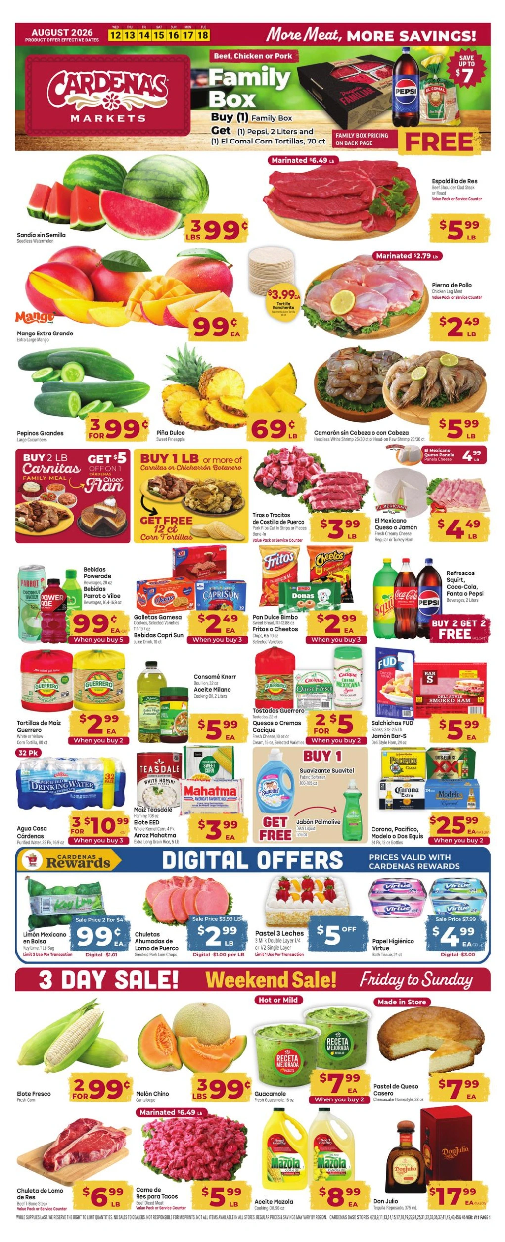 Cardenas Markets Weekly Ad