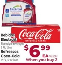 Bebidas Electrolit, Refrescos Coca-Cola