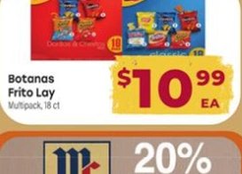 Botanas Frito Lay