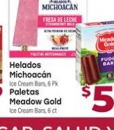 Helados Michoacán / Paletas Meadow Gold