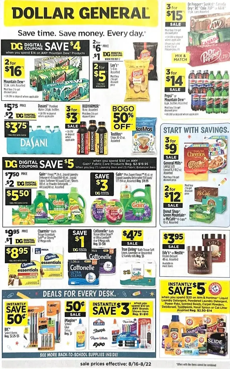 Dollar General Weekly Ad