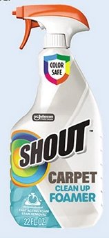 Shout® Carpet Clean Up