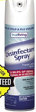 True Living Disinfectant Spray