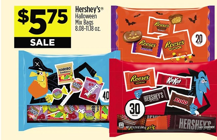Hershey's Halloween Mix Bags