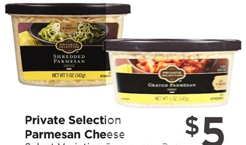 Private Selection Shredded Parmesan
