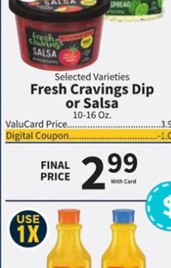 Fresh Cravings Dip or Salsa