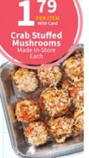 Crab Stuffed Mushrooms
