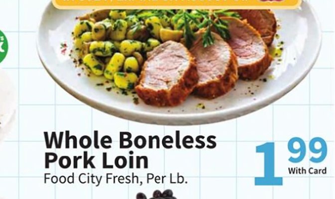 Whole Boneless Pork Loin