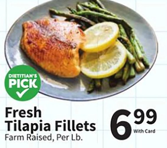 Fresh Tilapia Fillets