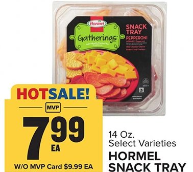 HORMEL SNACK TRAY