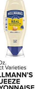 HELLMANN'S SQUEEZE MAYONNAISE