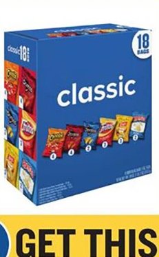 FRITO LAY VARIETY PACK
