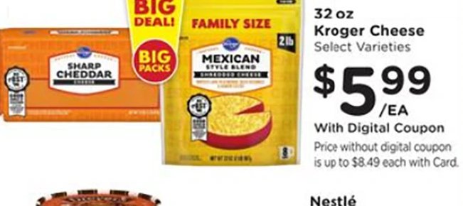 Kroger Cheese