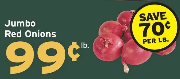 Jumbo Red Onions