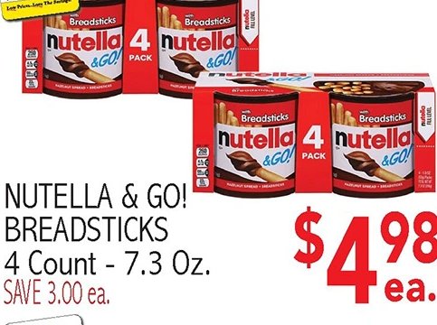 NUTELLA & GO! BREADSTICKS