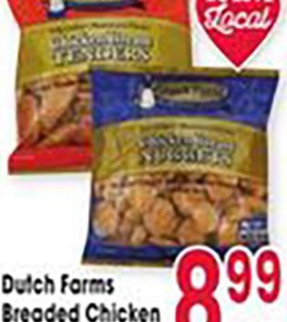 Dutch Farms Breaded Chicken