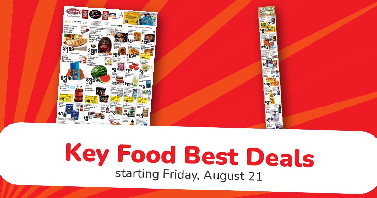 Key Food Weekly Ad Aug 21: Pantry Staples And Protein Products