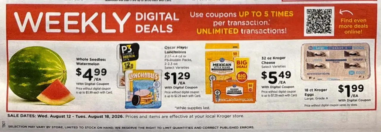 Kroger Weekly Ad