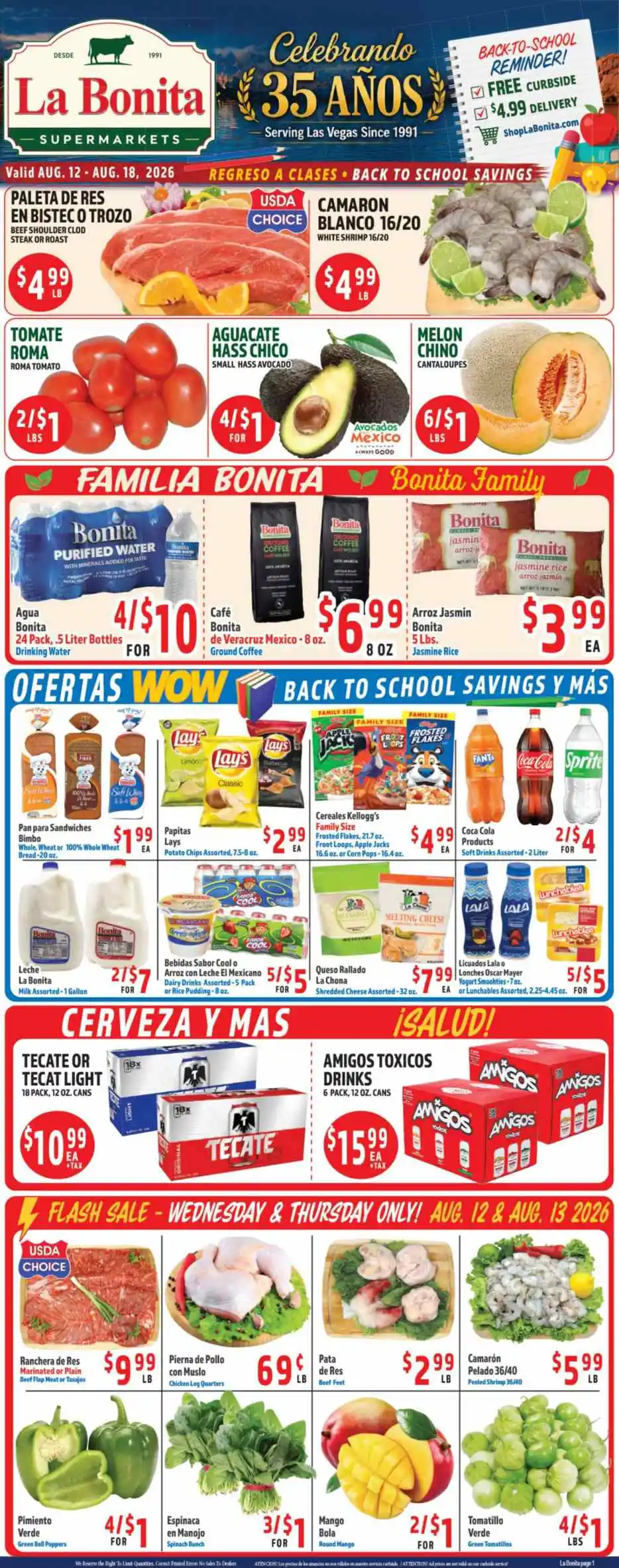 La Bonita Weekly Ad
