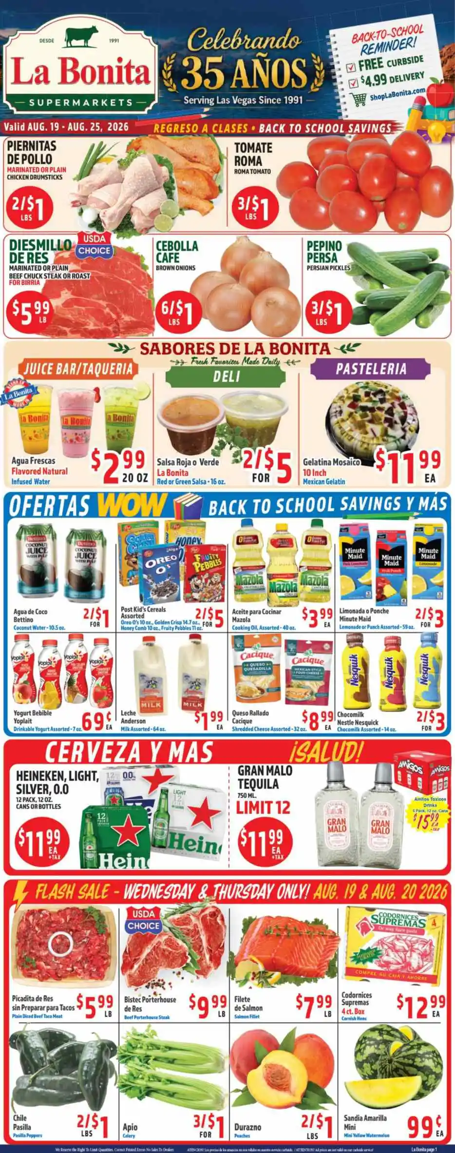 La Bonita Weekly Ad