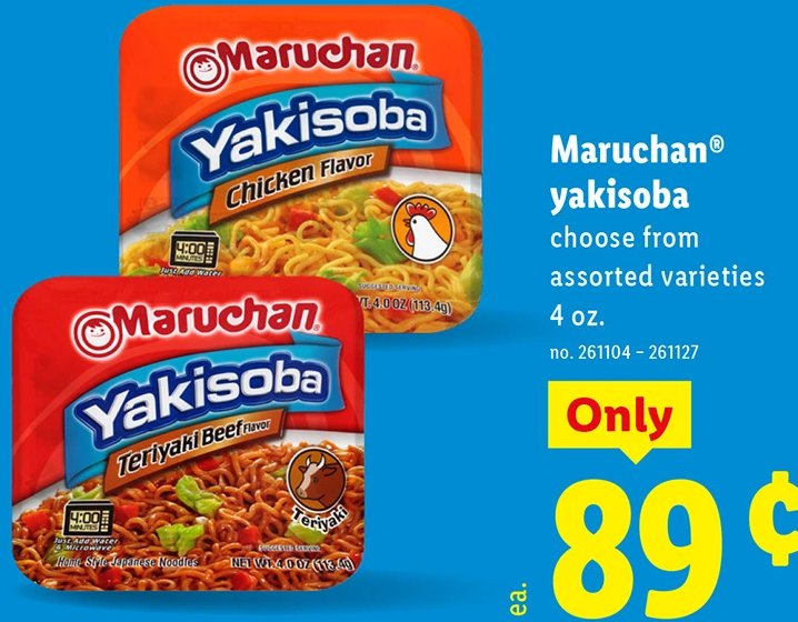 Maruchan yakisoba