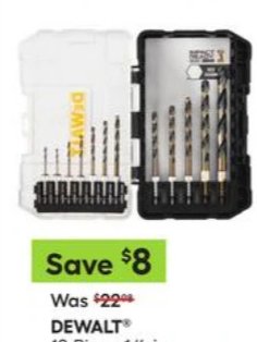 DEWALT 12-Piece 1/4-in Impact Driver Bit Set