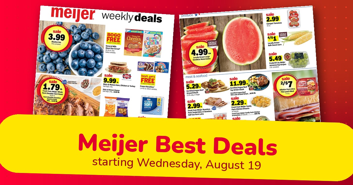 Meijer Best Deals