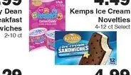 Kemps Ice Cream Novelties