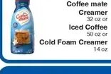 Coffee Mate Creamer / Iced Coffee / Cold Foam Creamer