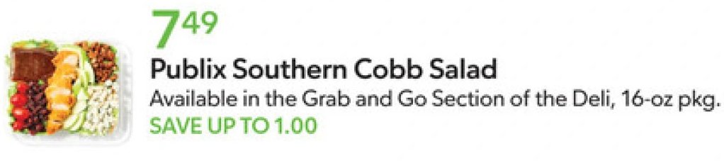 Publix Southern Cobb Salad