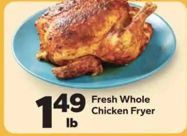 Fresh Whole Chicken Fryer