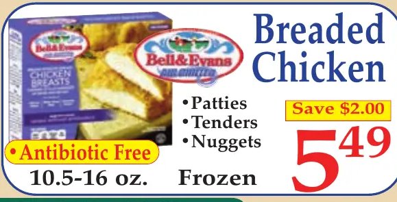 Breaded Chicken