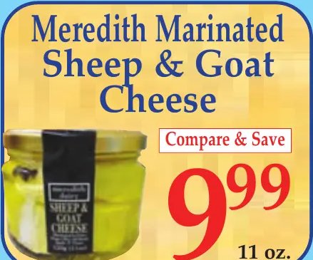 Meredith Marinated Sheep & Goat Cheese
