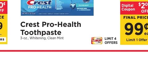 Crest Pro-Health Toothpaste