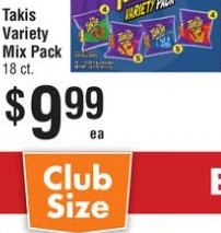 Takis Variety Mix Pack