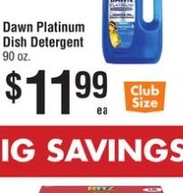 Dawn Platinum Dish Detergent