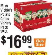 Miss Vickie's Potato Chips Variety Pack