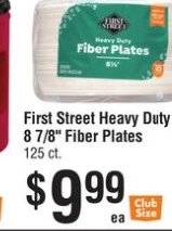 First Street Heavy Duty 8 7/8