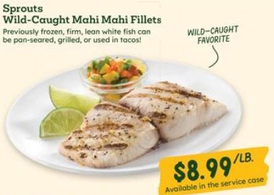 Sprouts Wild-Caught Mahi Mahi Fillets
