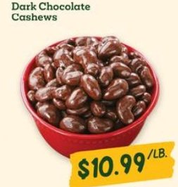 Dark Chocolate Cashews