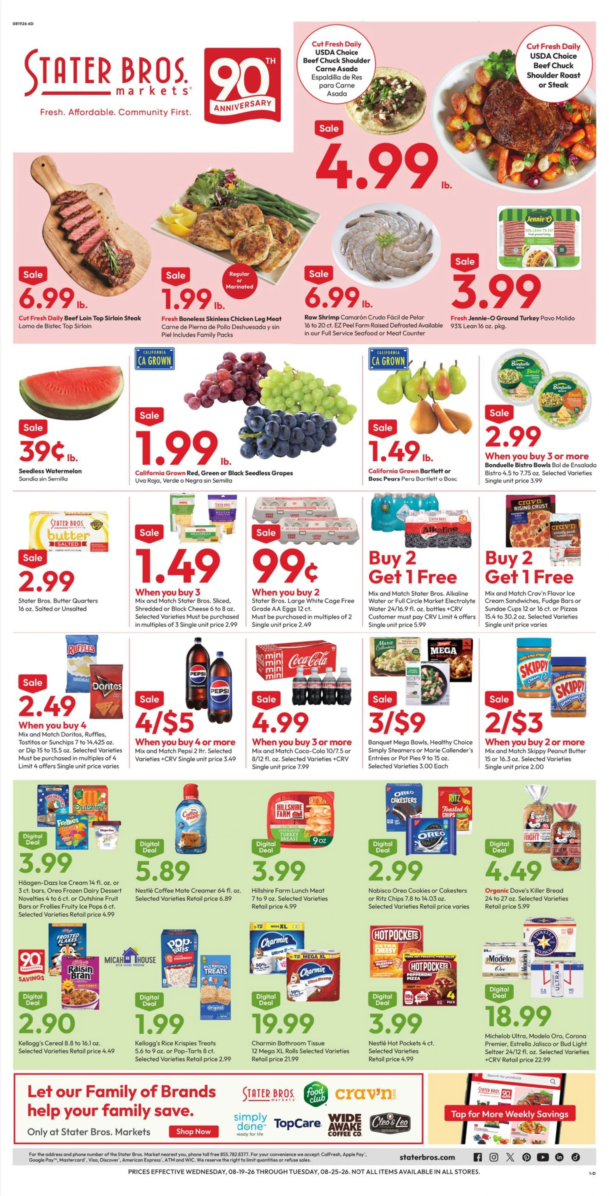 Stater Bros Weekly Ad