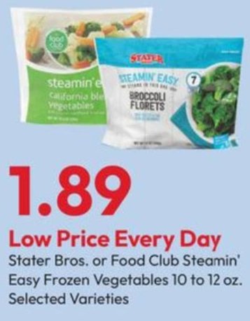 Stater Bros. Easy Frozen Vegetables