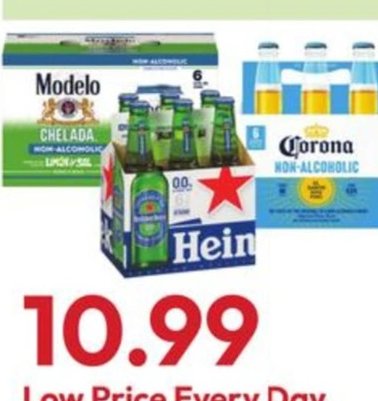 Heineken, Corona NA or Modelo Chelada
