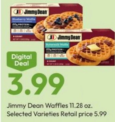 Jimmy Dean Waffles